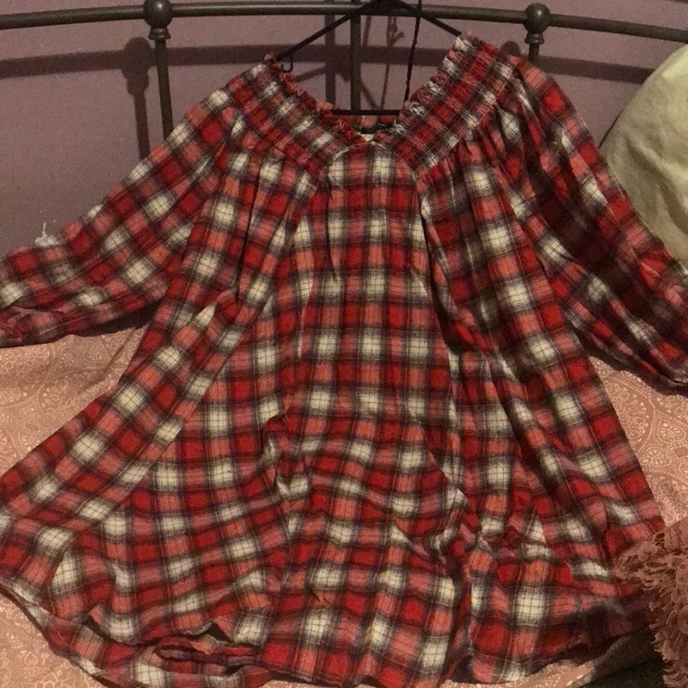 Off the shoulder dress